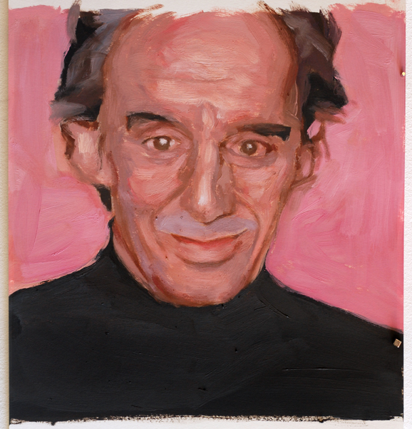 Pat Noser Patrick Frey 2013  30 x 30 cm Oel auf Papier