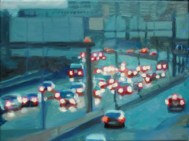 Pat Noser M30 P.K. 0.0 2010 30x40cm Oel Leinwandm