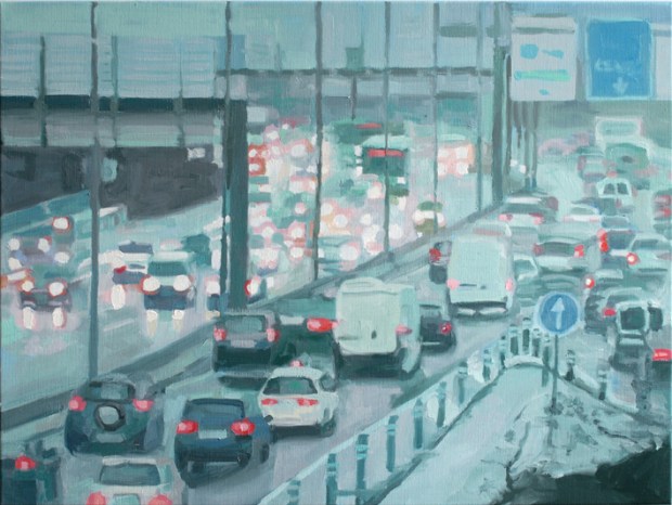 Pat Noser M30 P.K.0.0b 2012 75x100 Oel Leinwandm