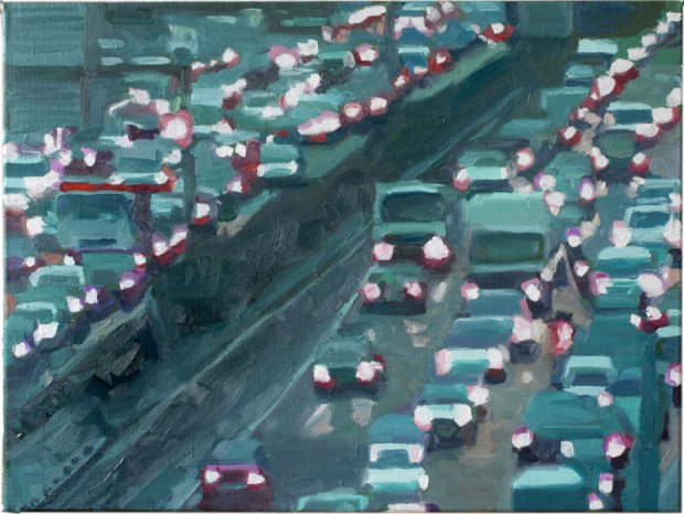 Pat Noser M30 P.K. 7.6 2011 45x60cm Oel Leinwandm