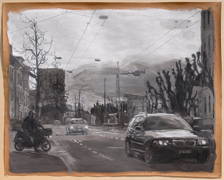 Pat Noser Madretsch 2016 16 63x79 Grapit Oel auf Papierm.jpg