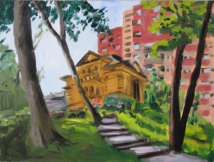 Pat Noser Villa Oechsler Heringsdorf Usedom 2016 30x40cm Oel auf Leinwand auf MDFm.jpg