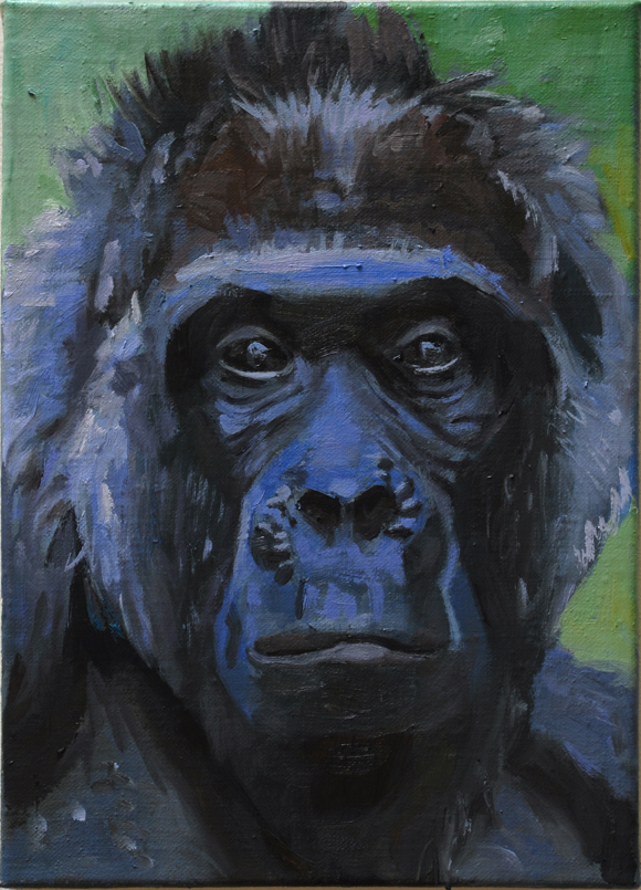 Pat Noser Fatou 2014 35 x 25 cm Oel auf Leinwand